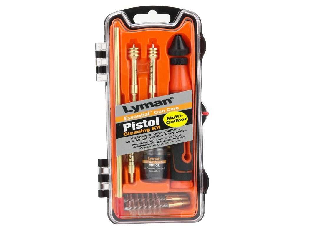 Lyman ESSENTIAL PISTOL CLEANING KIT Multi-Caliber